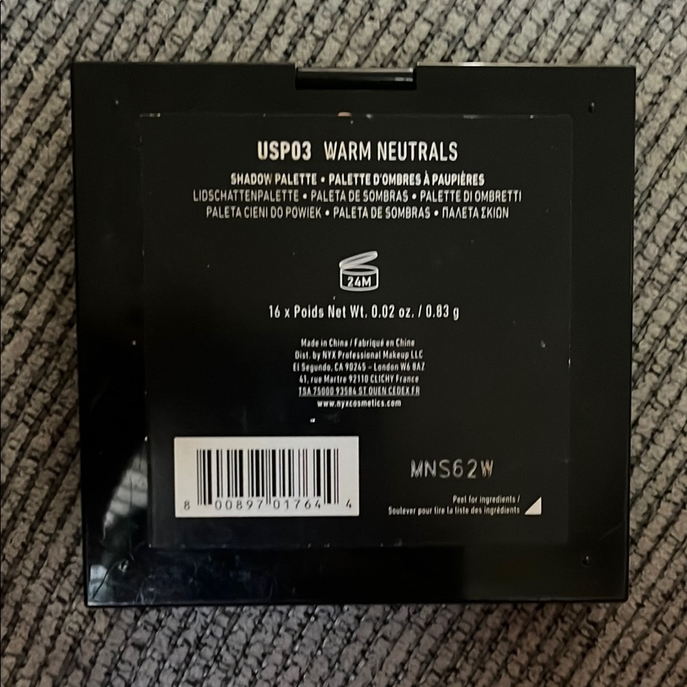 NYX Warm Neutrals Ultimate  Eyeshadow Palette USP03 - Picture 4 of 6